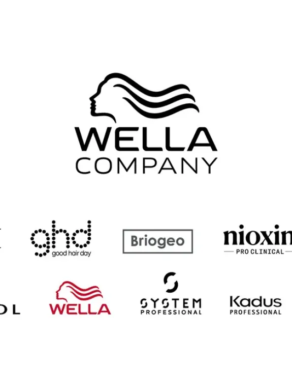 Logo of Wella Company and other brands