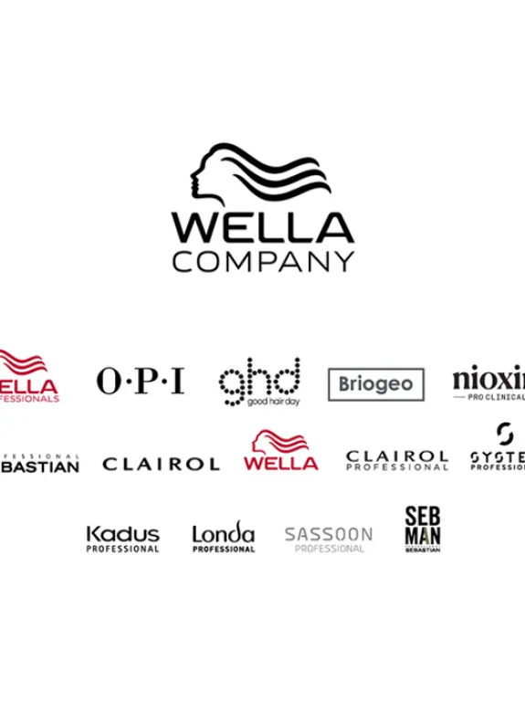 Logo of Wella Company and other brands