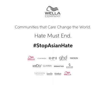 The Wella Company Stands with the Asian American and Pacific Islander Community against racism, hatred and violence
